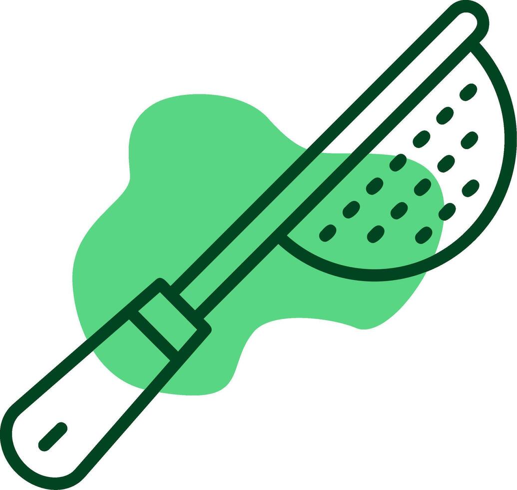 Sieve Outline Style Icon vector