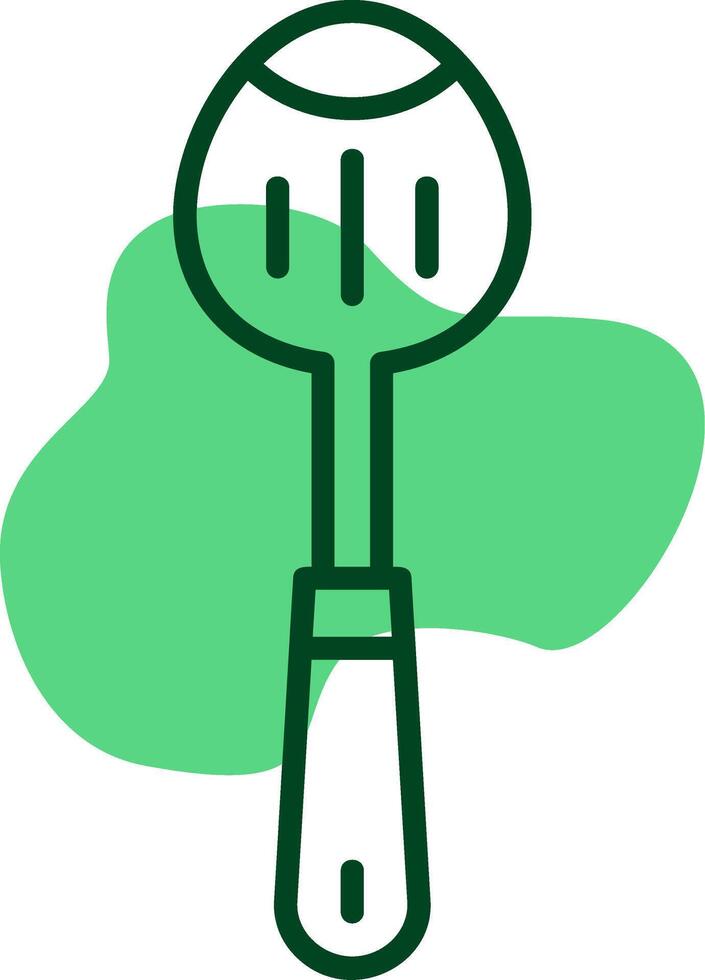 Skimmer Outline Style Icon vector