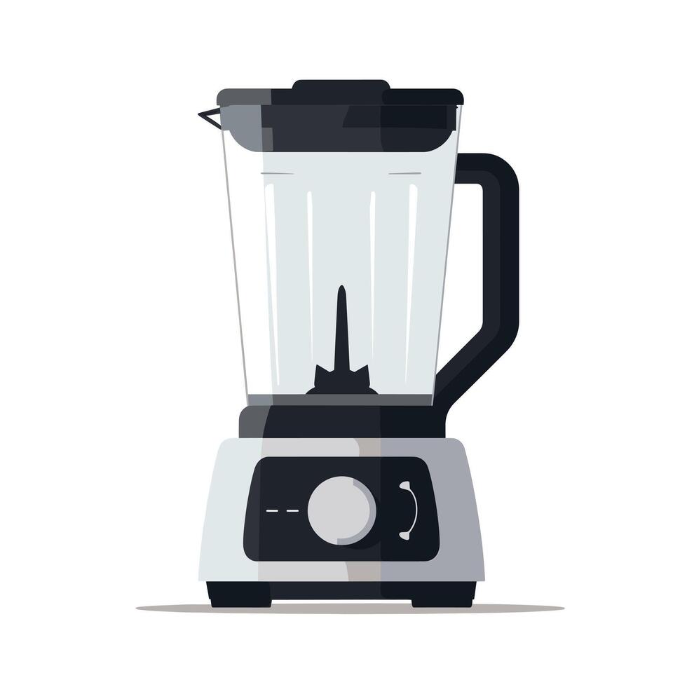 Modern kitchen blender designed for efficient food preparation and mixing tasks vector