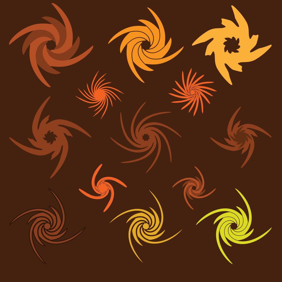 Portal spiral object vector