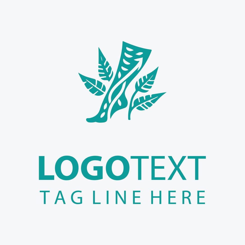 Nature Pace leg natural logo vector