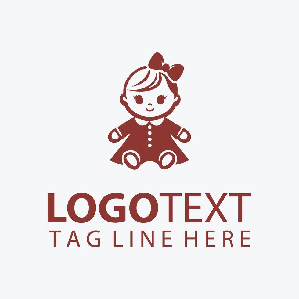 Petite Pals baby doll logo vector