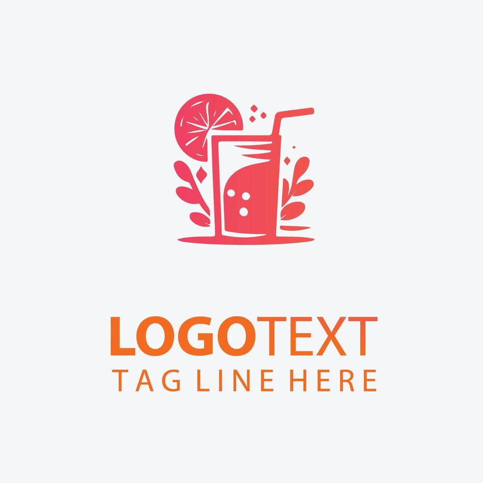 Fresh Sip juice logo vector