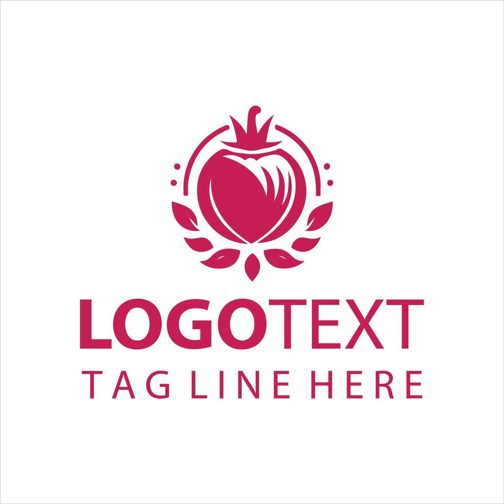 Scarlet Harvest Tomato Logo vector