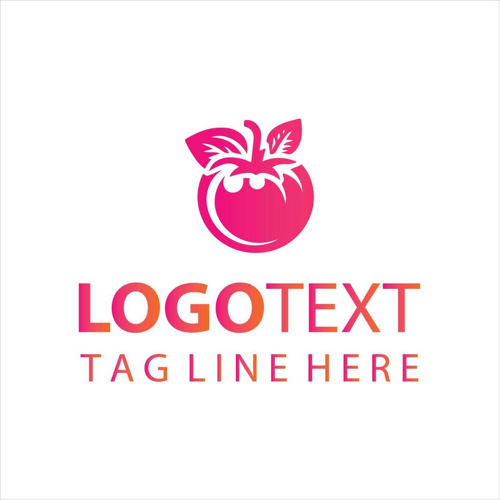 Fresh Vine Tomato Logo vector