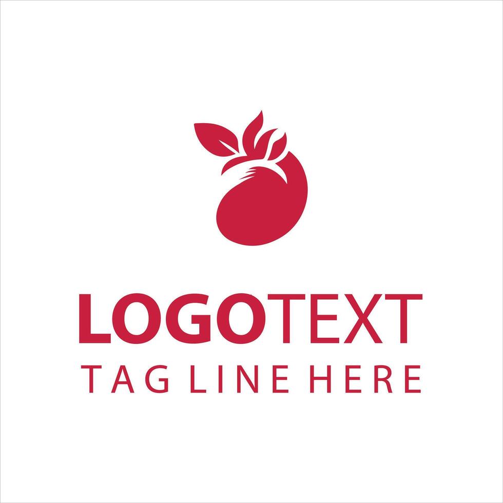 Ruby Rapture Tomato Logo vector