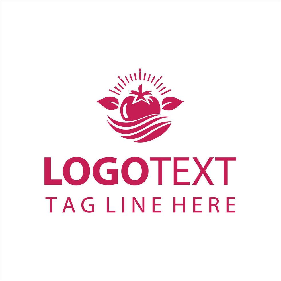 Tomato Bloom Logo vector