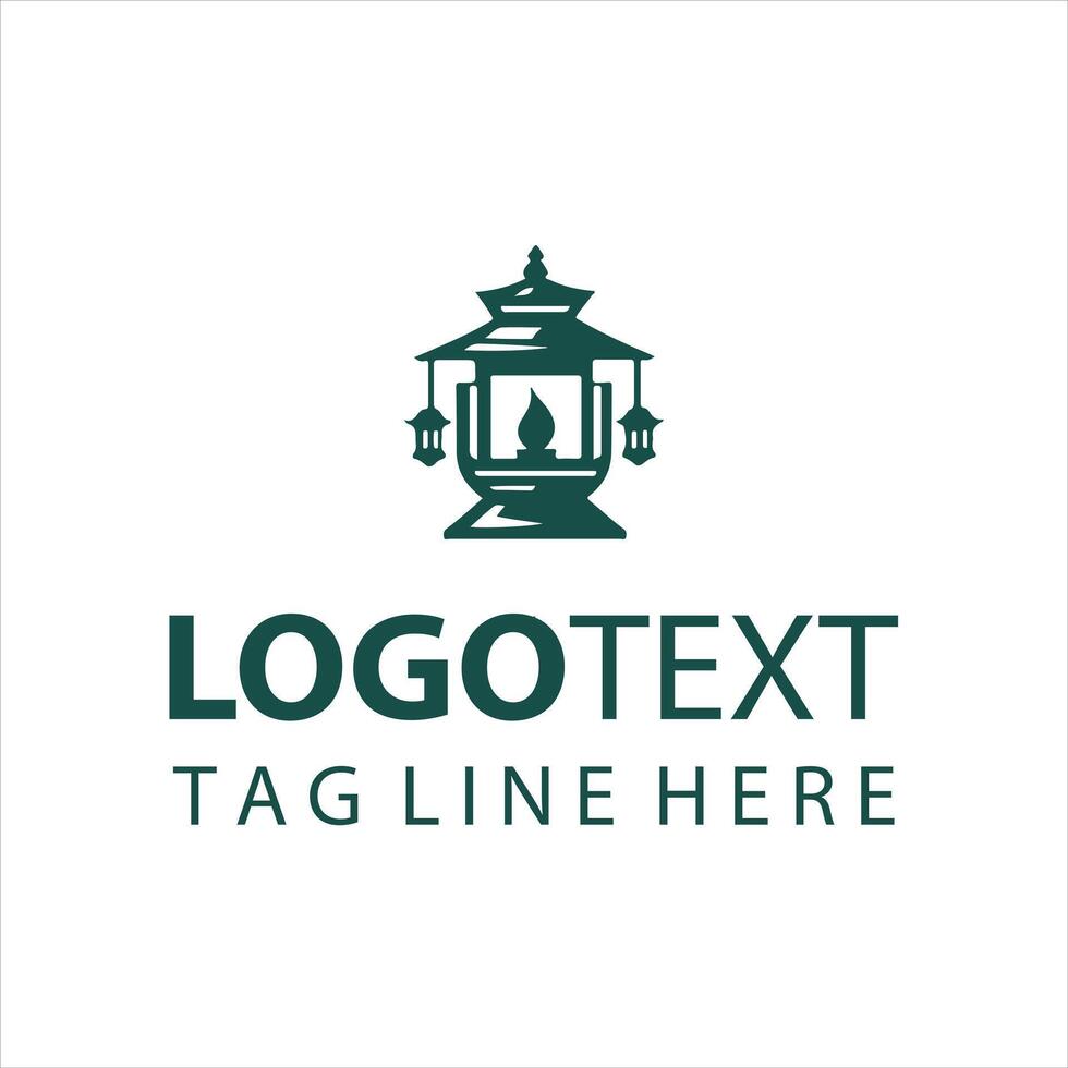 Lantern Vibes logo vector