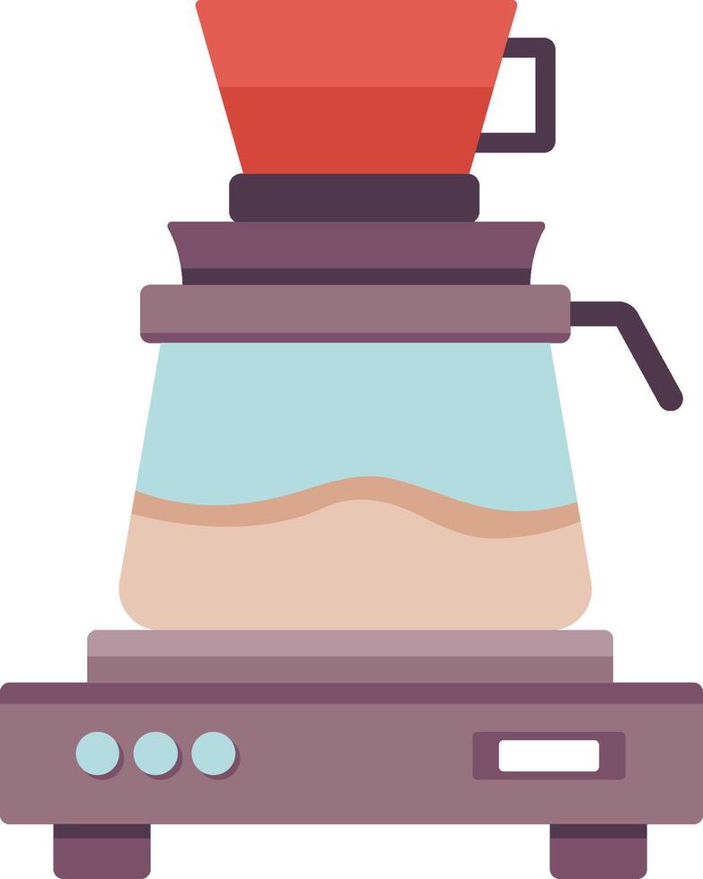 Coffee maker illustration vector