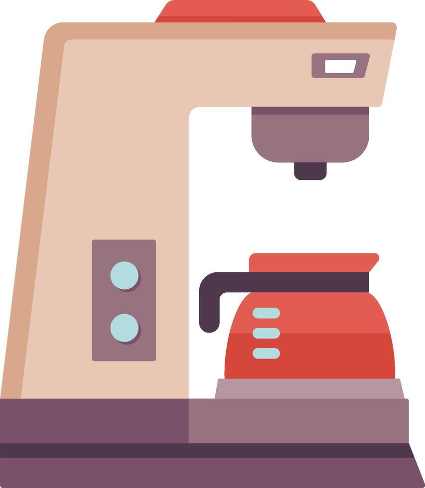 Coffee maker illustration vector