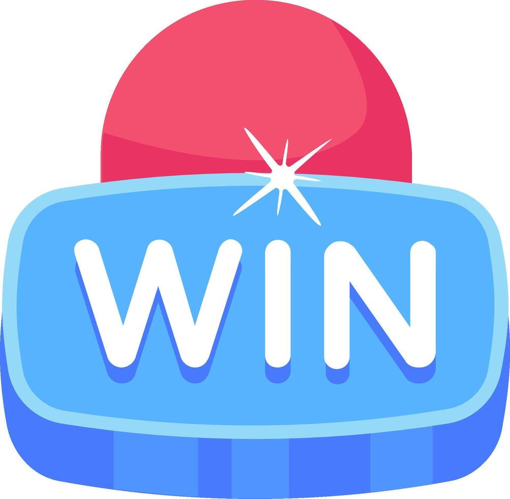 Win game icon vector