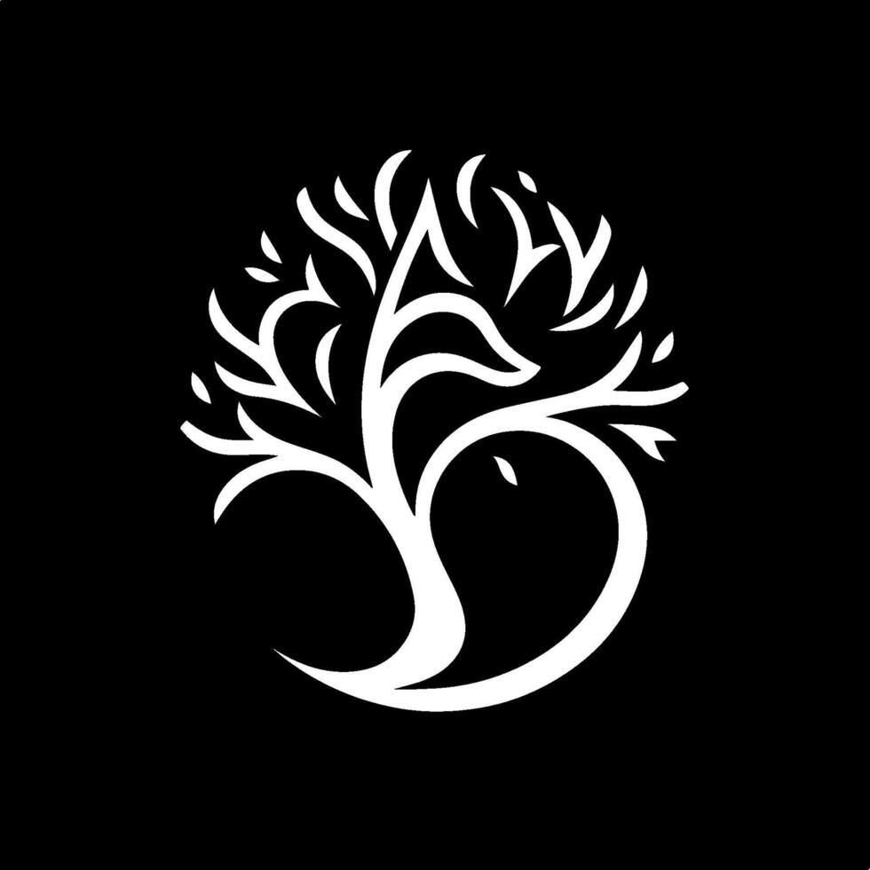 the logo for a company called fox vector