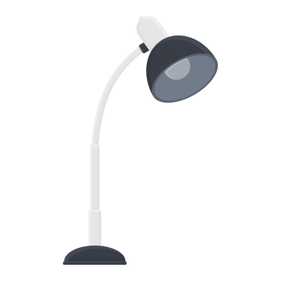 Study Lamp Home Appliances. Desk Lamp Illustration. Study Lamp Decoration. vector