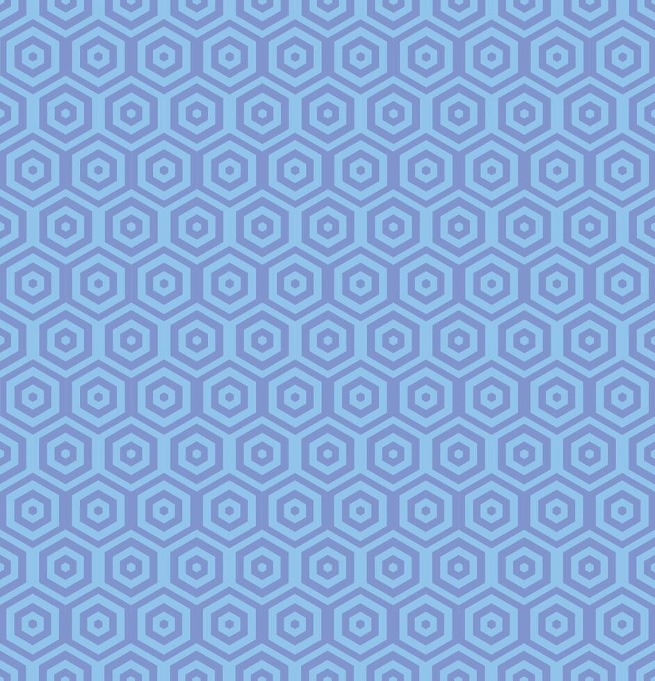 Hexagon geometric patterns with seamless designs. vector