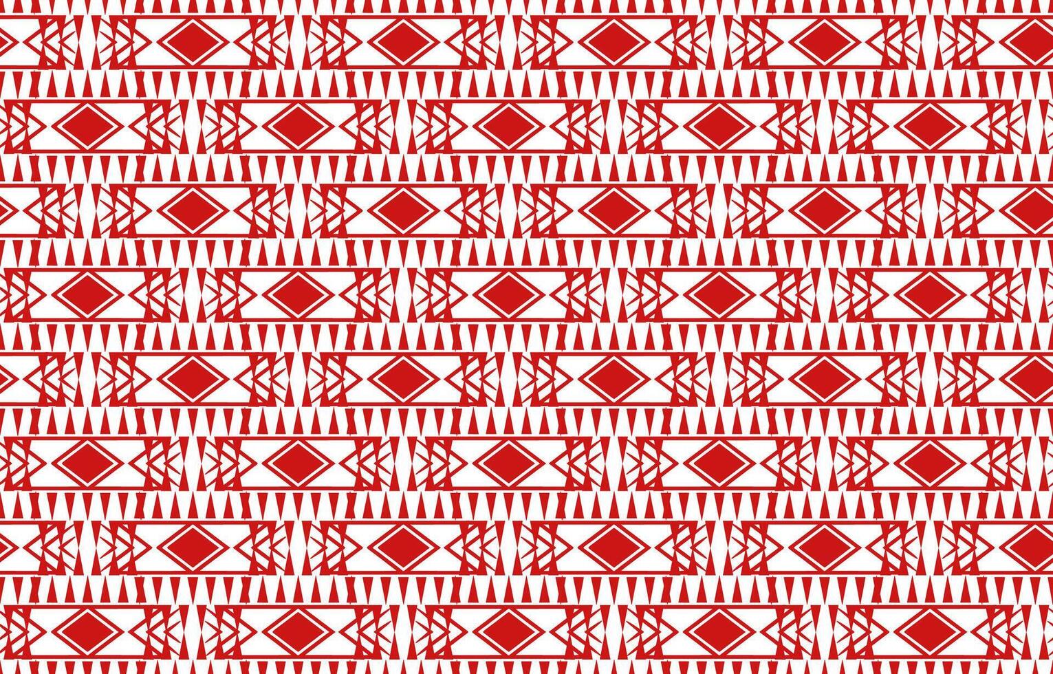 Unique bold seamless patterns with ethnic geometric American style vector