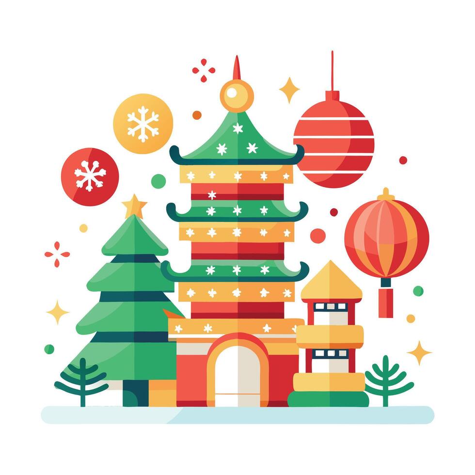 New Year Greeting Card Background vector