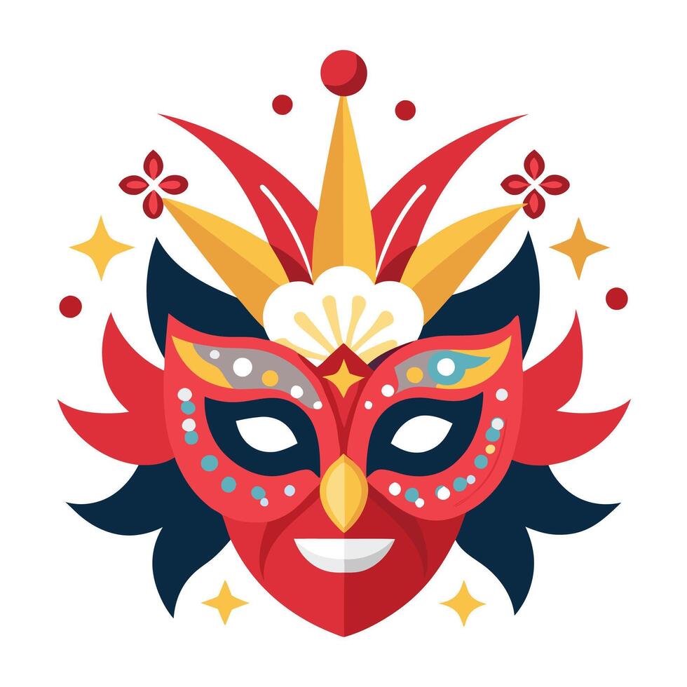 New Year's Eve Mask vector