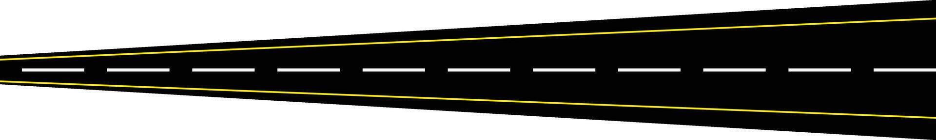 Straight and winding road icon set. Progress concept. Road way location infographic vector