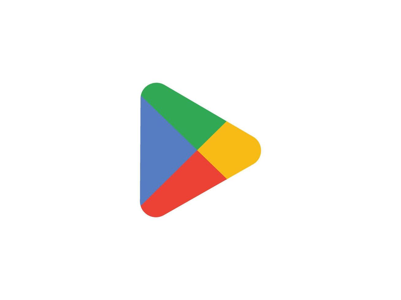 Google Play Logo Stock vector