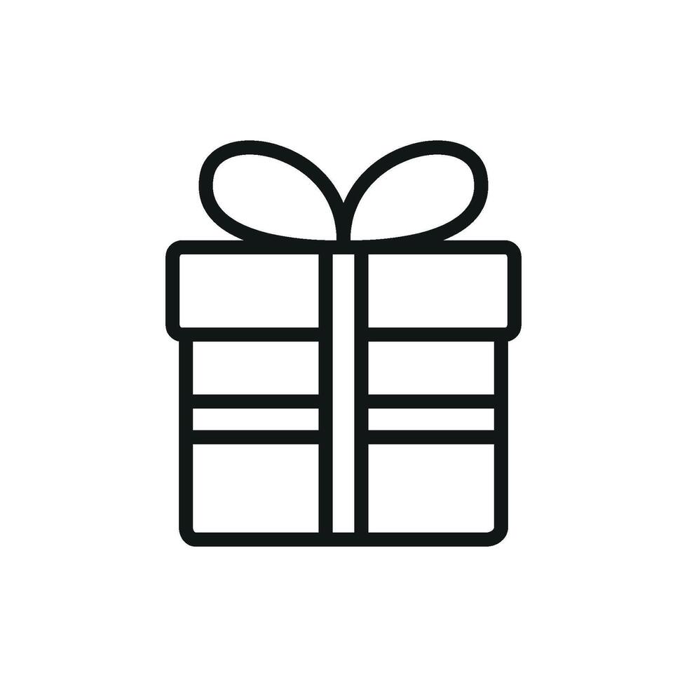 Gift design blends a refined and contemporary look with a clear graphic concept vector