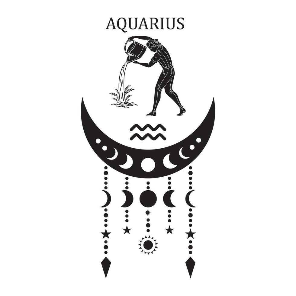 Mystic Zodiacs Celestial Realms vector
