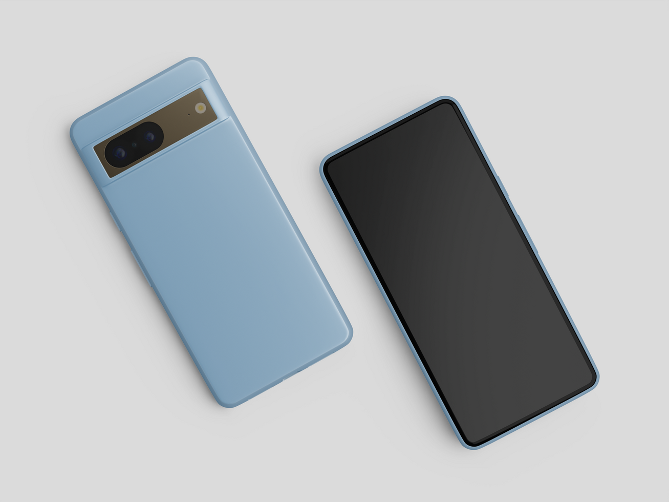 Phone Case Mockup 3D Render psd