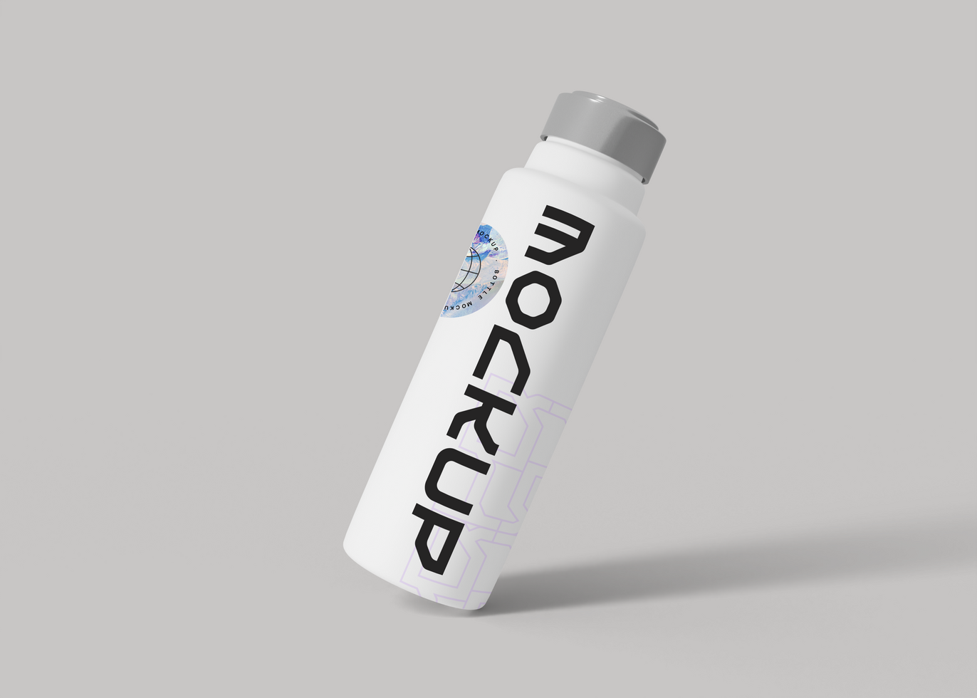 Insulated Water Bottle Mockup psd