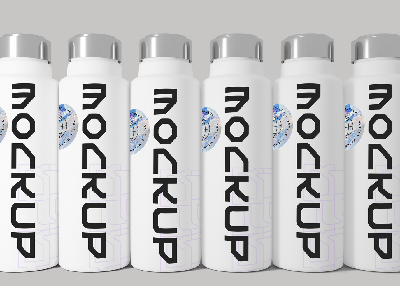 Water Bottle Mockup psd