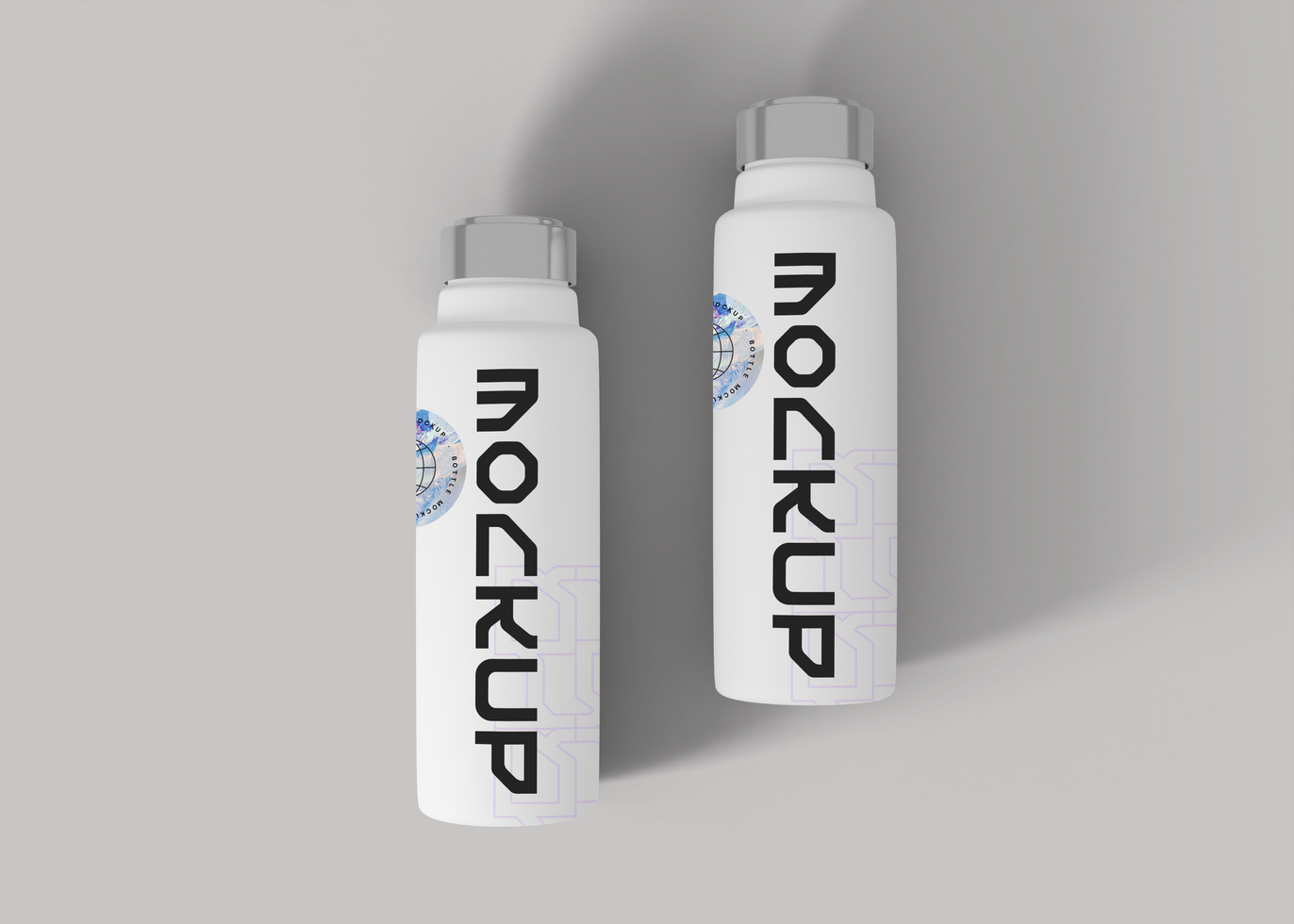 Reusable Water Bottle Mockup psd