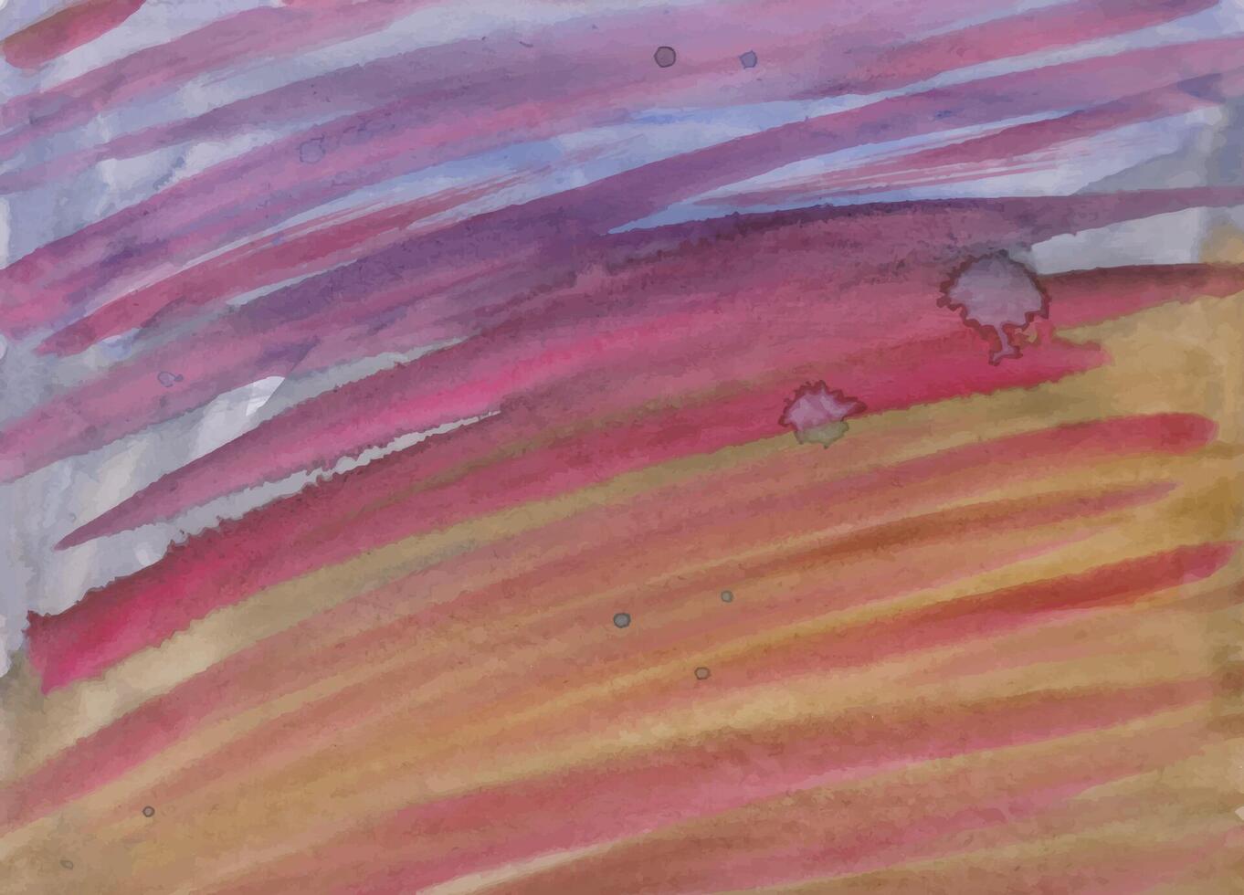 In the Wake of Water Color Background vector