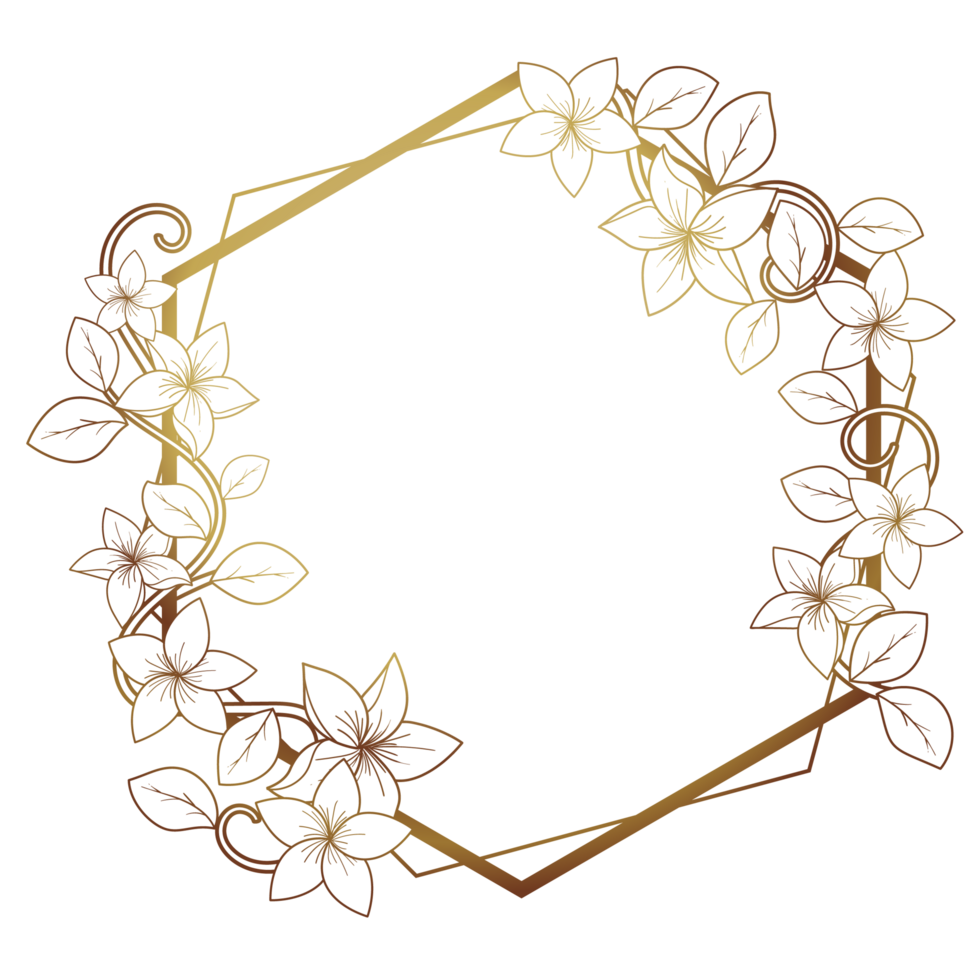 Color silhouette frame for advertisements, wedding and other invitations or greeting cards png