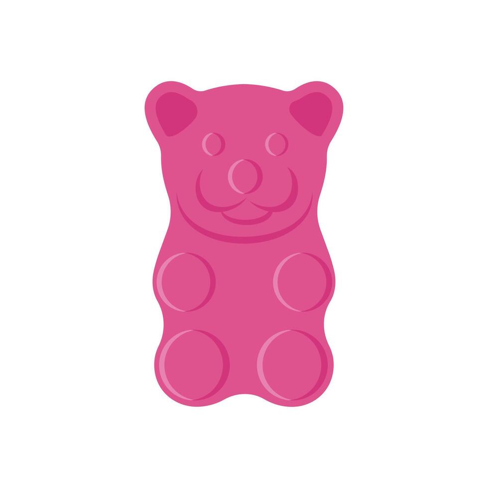 Gummy Bear, Sweets Illustration vector