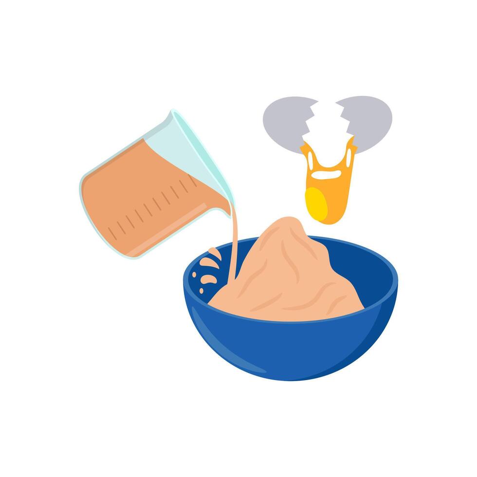 Baking Flat Icon, illustration vector