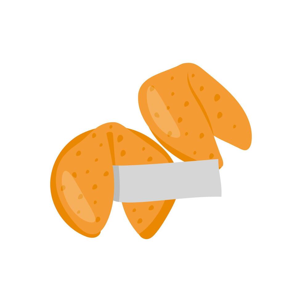 Fortune Cookies, Sweets Illustration vector