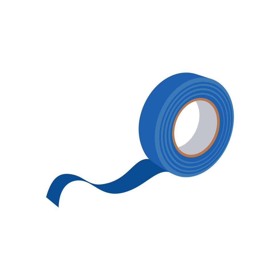 Adhesive Tape, Industrial Safety Equipment illustration vector