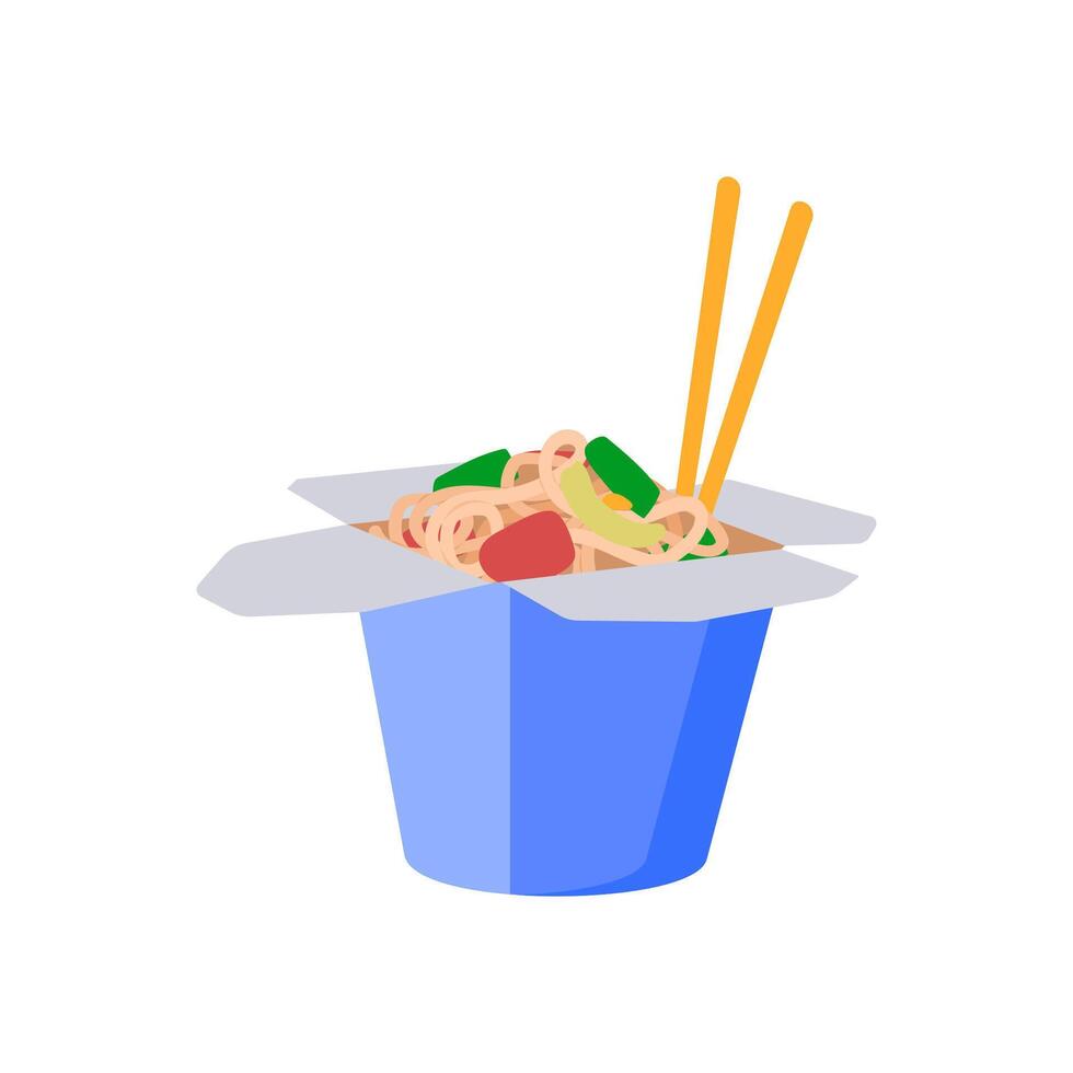 Noodles, China Symbols Illustration vector