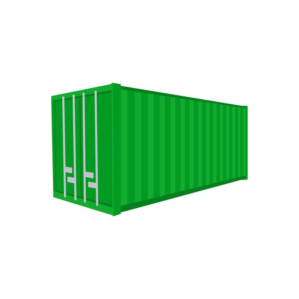 Cargo Container, Delivery Service illustration vector