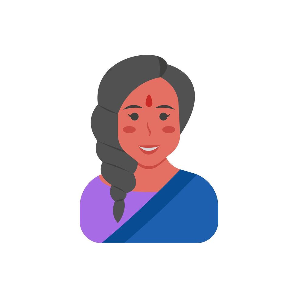 Bindi, Diwali, Hindu, Indian Symbol Illustration vector