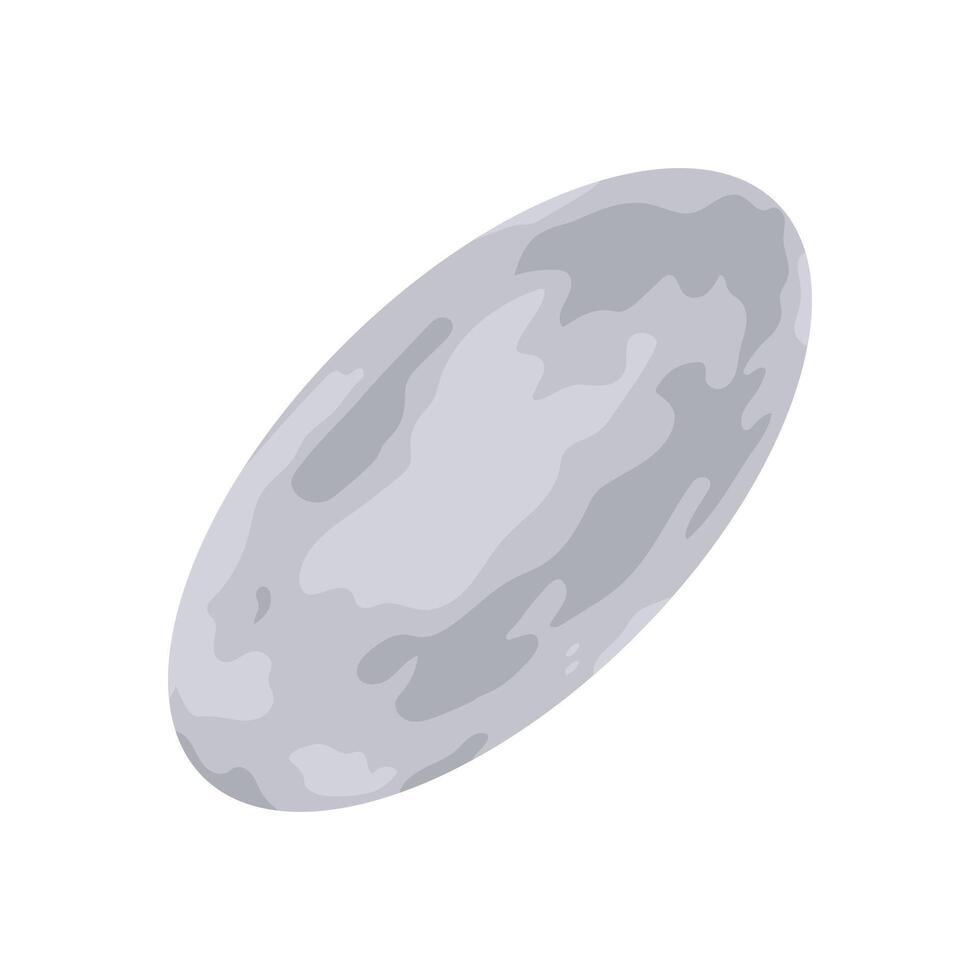 Haumea, Space Illustration vector