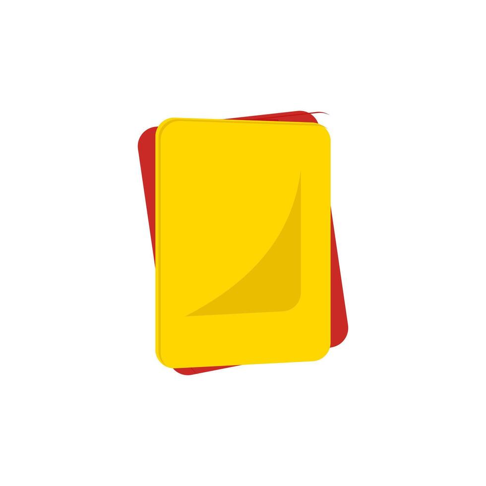 Referee Cards Illustration vector