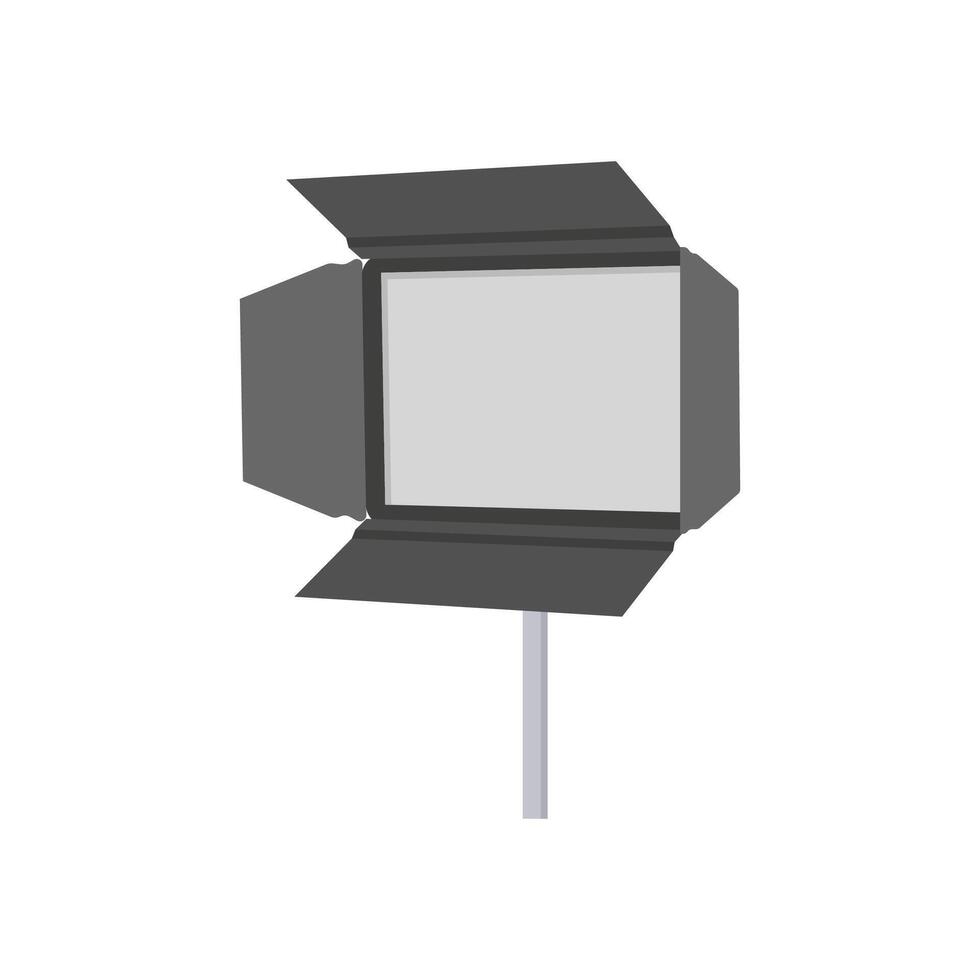 Studio Panel Light, Production Illustration vector