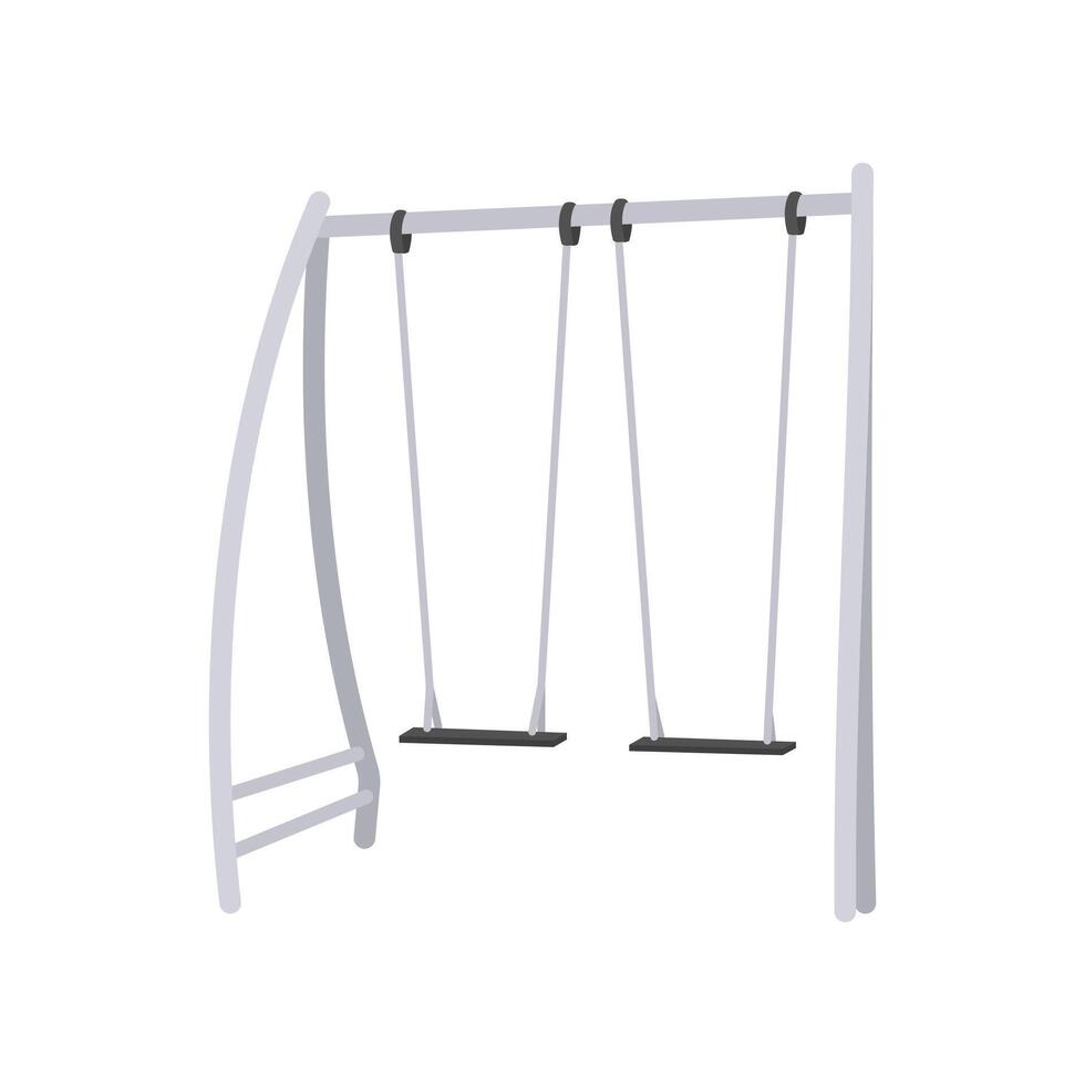 Swings, Kindergarten illustration vector