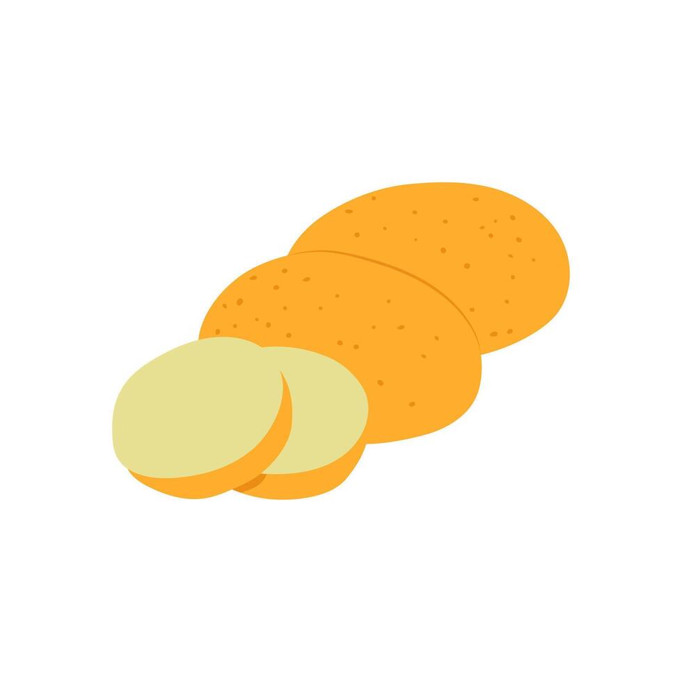 Potatoes, Farming Illustration vector
