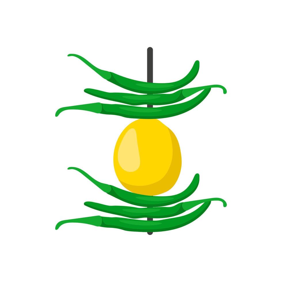 Nazar Battu, Indian Symbol illustration vector