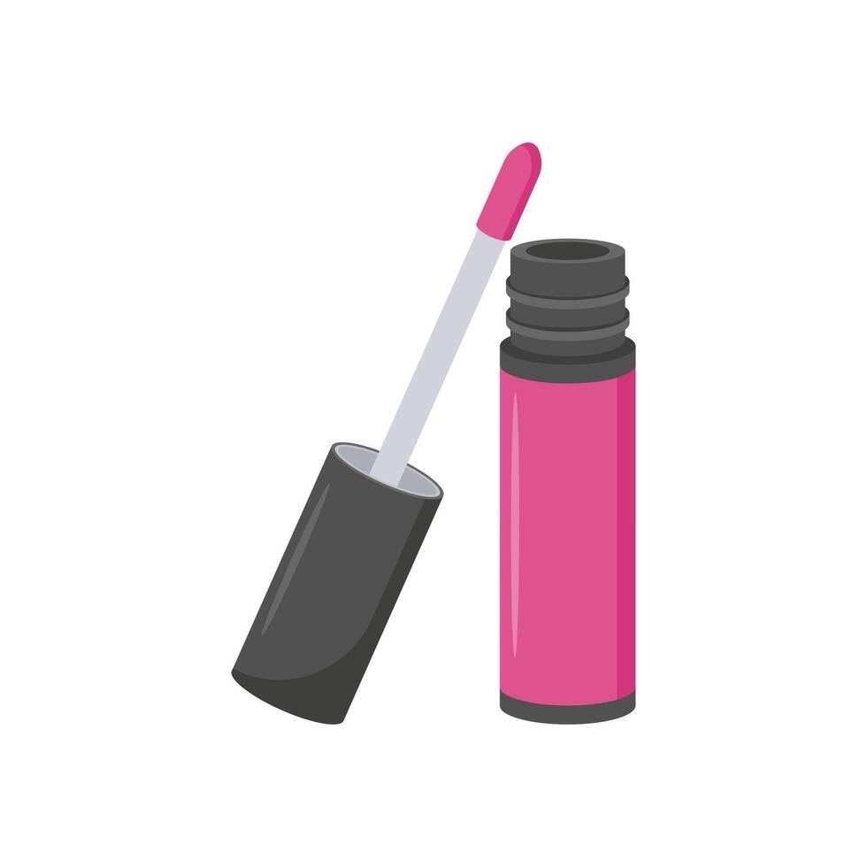 Lip Gloss, Cosmetics illustration vector