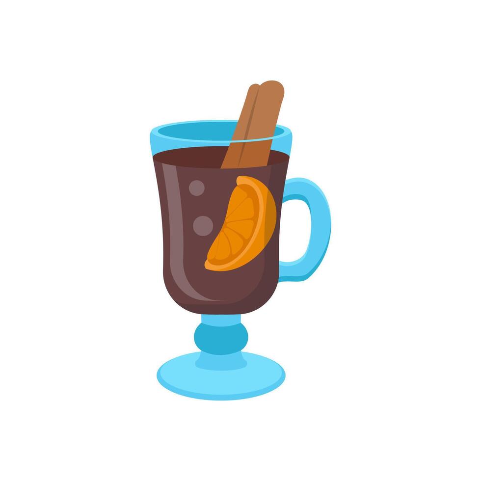 Mulled Wine , Autumn illustration vector