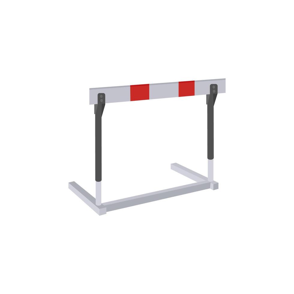 Hurdles Graphic Illustration vector