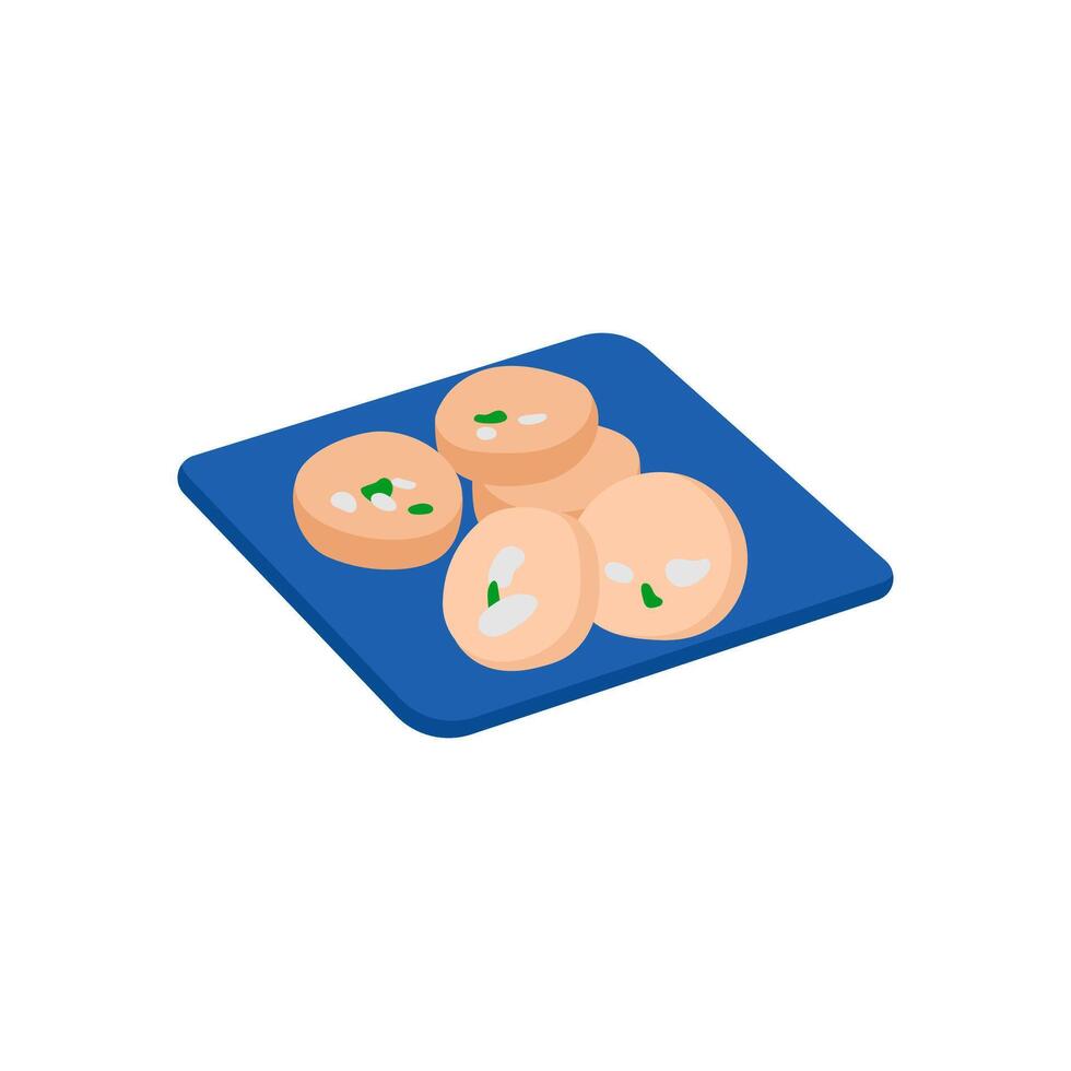 Peda, Sweets Illustration vector