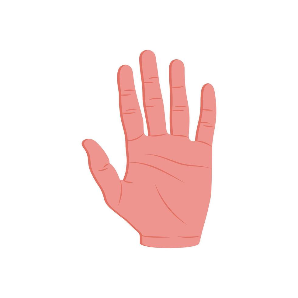 Talk to Hand Hand Gesture Icon, illustration vector