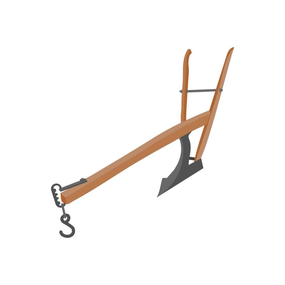 Plow, Farming Illustration vector